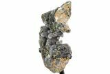 Silver Quartz Stalactite Cluster - Uruguay #113193-3